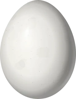 Illustration of an Andean Flicker (Colaptes rupicola) egg, 28.8 × 22.2 mm