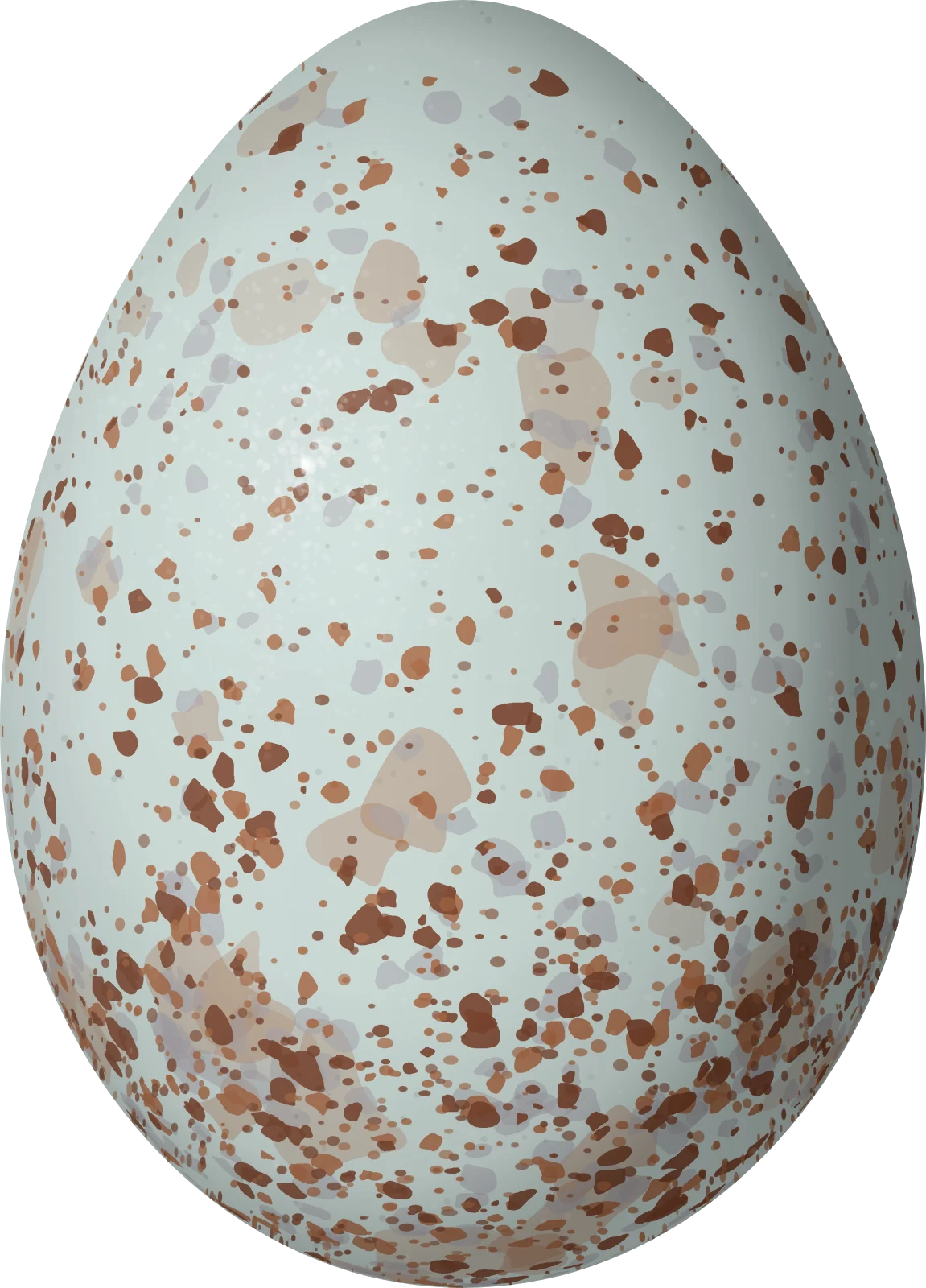 Illustration of an Andean Slaty Thrush (Turdus nigriceps) egg, 28.38 × 20.41 mm