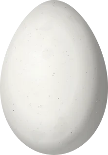 Illustration of a Black-cheeked Ant Tanager (Driophlox atrimaxillaris) egg, 25.5 × 17.7 mm