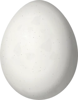 Bridled Titmouse egg, 16.1 × 12.6 mm