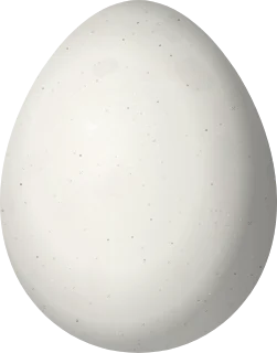 Illustration of a Brown-capped Tit-Spinetail (Leptasthenura fuliginiceps) egg, 18.55 × 14.55 mm