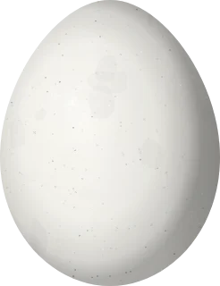 Cassin's Sparrow egg, 19 × 14.6 mm