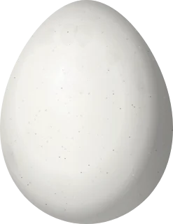 Illustration of a Cinnamon-throated Woodcreeper (Dendrexetastes rufigula) egg, 28.5 × 22 mm
