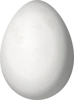 Illustration of a Delta Amacuro Softtail (Thripophaga amacurensis) egg, 24.3 × 18 mm