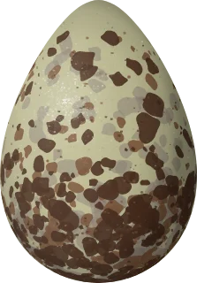 Dunlin egg, 36.3 × 25.3 mm