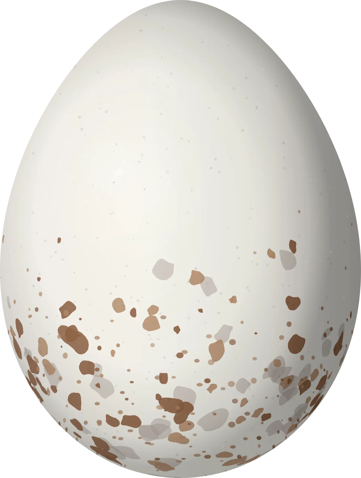 Illustration of a Dusky-capped Greenlet (Pachysylvia hypoxantha) egg, 17.9 × 13.5 mm
