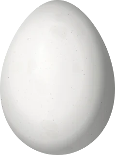 Illustration of a Dusky-capped Woodcreeper (Lepidocolaptes fuscicapillus) egg, 25.8 × 19.2 mm