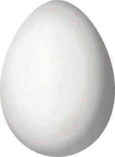 Illustration of an Eye-ringed Thistletail (Asthenes palpebralis) egg, 22.5 × 16.5 mm