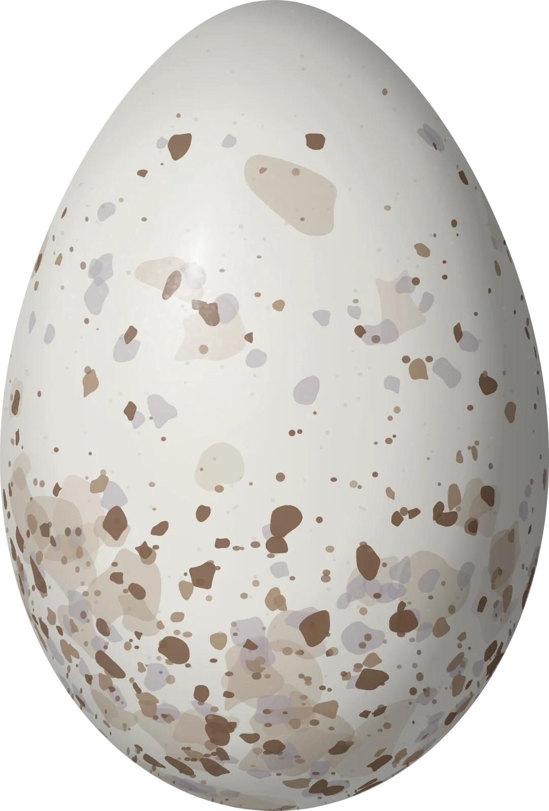 Illustration of a Grass-green Tanager (Chlorornis riefferii) egg, 30 × 20.3 mm