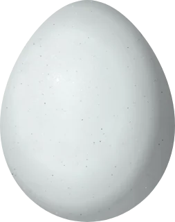 Illustration of a Greater Antillean Bullfinch (Melopyrrha violacea) egg, 21.17 × 16.73 mm