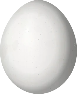 Illustration of a Green-and-rufous Kingfisher (Chloroceryle inda) egg, 27.35 × 22.4 mm