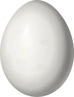Illustration of a Guatemalan Flicker (Colaptes mexicanoides) egg, 28.2 × 21.6 mm