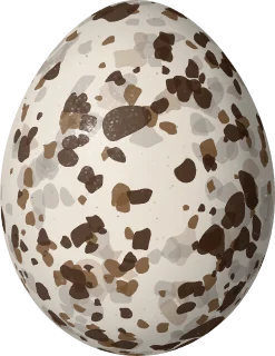 Henslow's Sparrow egg, 18.3 × 14.1 mm