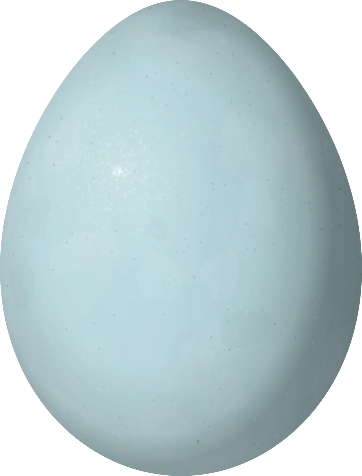 Illustration of a Hermit Thrush (Catharus guttatus) egg, 22.1 × 16.8 mm