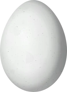 Indigo Bunting egg, 18.7 × 13.7 mm