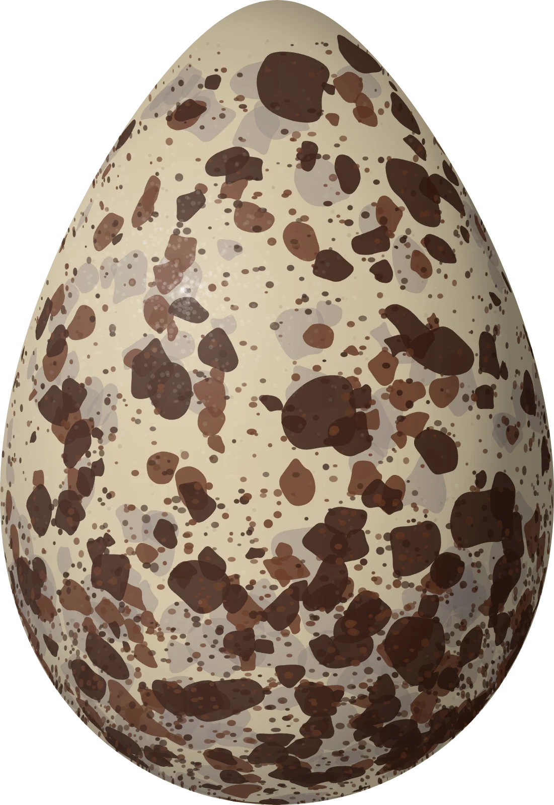 Illustration of a Lesser Yellowlegs (Tringa flavipes) egg, 42 × 28.9 mm
