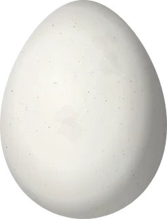 Illustration of a Line-cheeked Spinetail (Cranioleuca antisiensis) egg, 21.15 × 16.18 mm