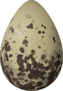 Long-billed Dowitcher egg, 41.8 × 28.9 mm