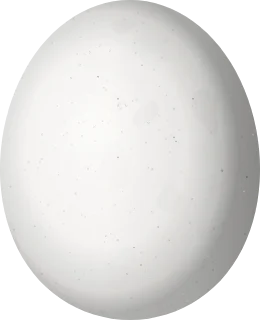 Long-eared Owl egg, 40 × 32.5 mm