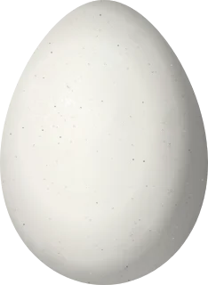 Illustration of an Olive Spinetail (Cranioleuca obsoleta) egg, 22.7 × 16.6 mm