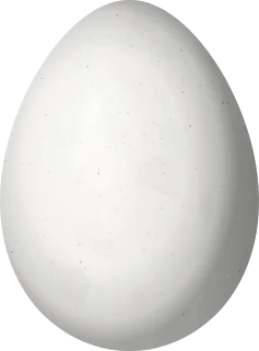 Illustration of an Orinoco Softtail (Thripophaga cherriei) egg, 24.3 × 18 mm