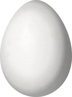 Illustration of a Pink-legged Graveteiro (Acrobatornis fonsecai) egg, 24.3 × 18 mm