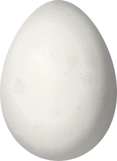 Illustration of a Puna Miner (Geositta punensis) egg, 24.55 × 17.85 mm