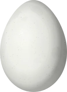 Illustration of a Puna Yellow Finch (Sicalis lutea) egg, 21.9 × 15.8 mm