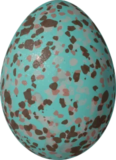 Sage Thrasher egg, 24.8 × 18 mm
