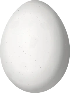 Sedge Wren egg, 16 × 12 mm