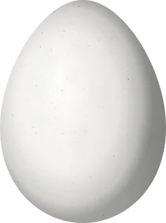 Illustration of a Spot-crowned Woodcreeper (Lepidocolaptes affinis) egg, 25.8 × 19.2 mm