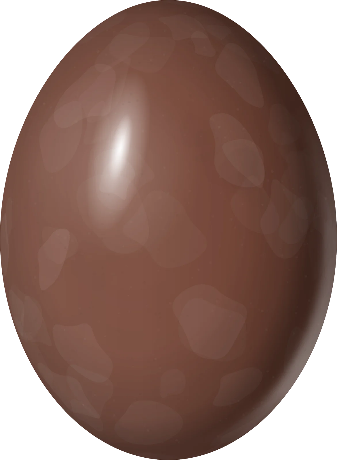 Illustration of a Spotted Nothura (Nothura maculosa) egg, 42.1 × 30.8 mm