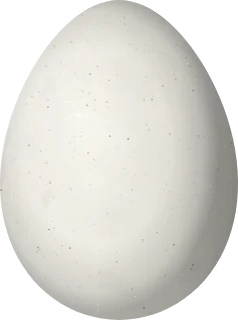 Illustration of a Streak-capped Treehunter (Thripadectes virgaticeps) egg, 30.78 × 22.93 mm