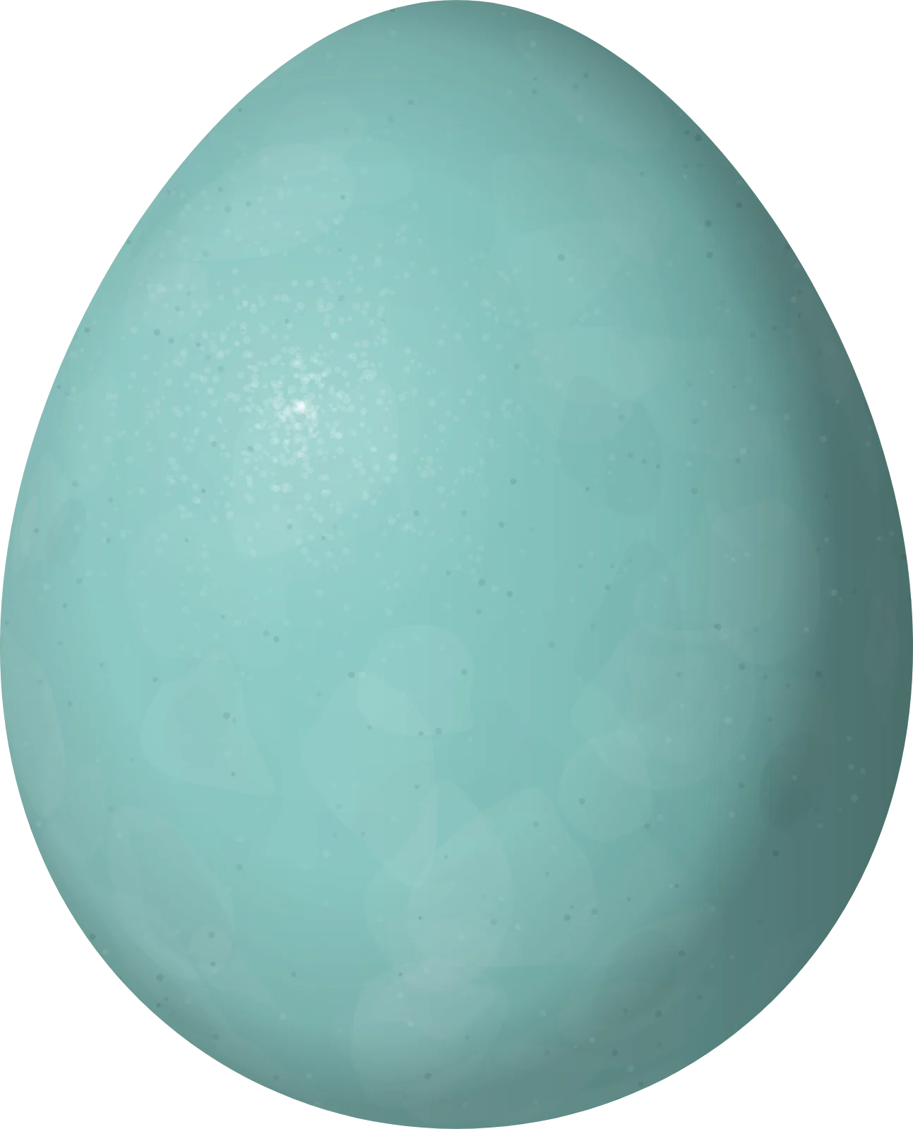 Illustration of a Tachira Antpitta (Grallaria chthonia) egg, 30.7 × 24.8 mm