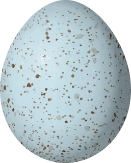 Varied Bunting egg, 17.8 × 14.3 mm