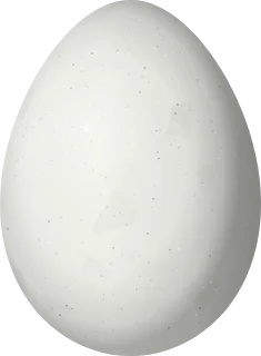 Illustration of a Vilcabamba Thistletail (Asthenes vilcabambae) egg, 22.5 × 16.5 mm