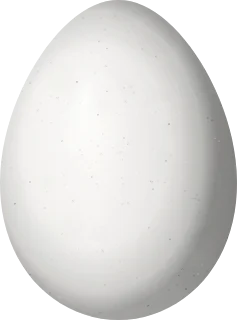 Illustration of a Whistling Long-tailed Woodcreeper (Deconychura longicauda) egg, 24.3 × 18 mm